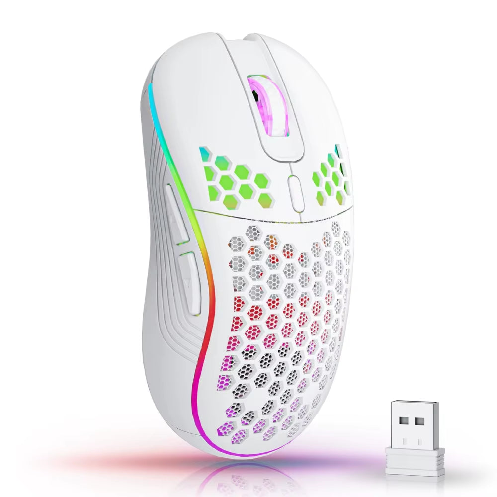VelocityX Wireless Honeycomb Designed Mouse With RGB